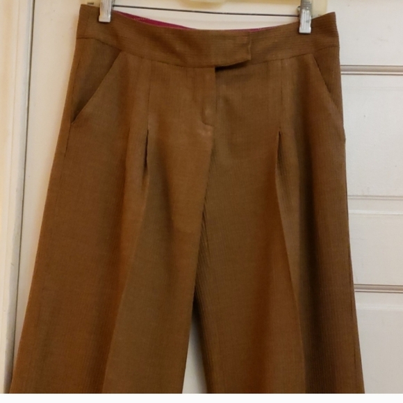 Diane von Furstenberg Tan Pants Size 2 - Picture 12 of 14
